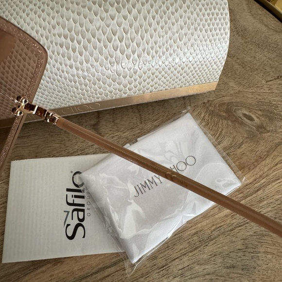 SALE❤️JIMMY CHOO Letis gradient oversized square sunglasses 🌸 - Picture 15 of 16